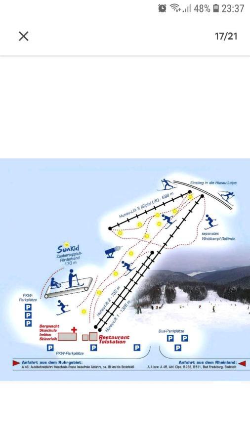 4 Erw. 1 Ki. Ski Entspannung Terasse Ausblick Schmallenberg Buitenkant foto